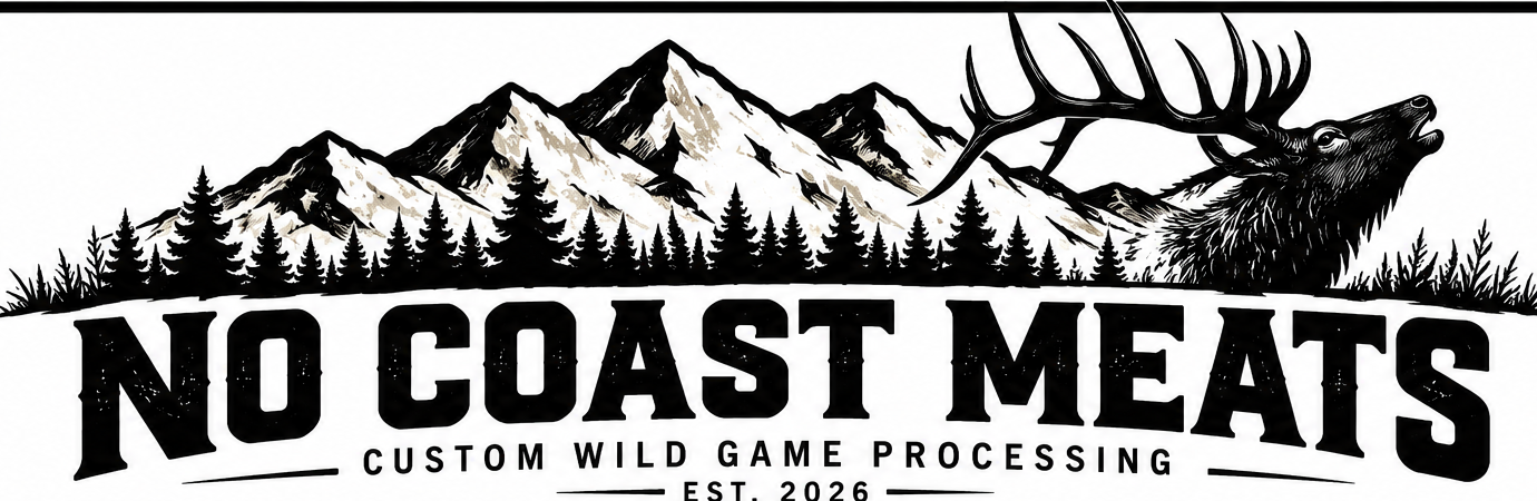 No Coast Meats mountain and elk branding